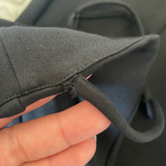 NBD Eileen Black Sheath Knit Maxi Dress with Slit - Picture 9 of 9